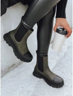 Dámske čižmy DENTAR green FashionStreet ZY0411