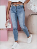 Dámské úzké džínové kalhoty s vysokým  Dstreet model 21983629 - FashionStreet