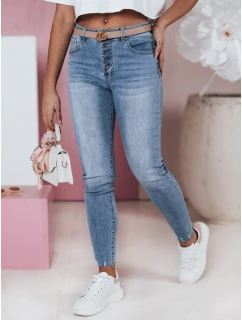 Dámské úzké džínové kalhoty s vysokým  Dstreet model 21983629 - FashionStreet