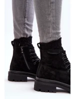 Damskie Botki Trapery Na Suwak Czarne Apolosi Damskie Botki Trapery Na Suwak Czarne Apolosi