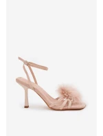 Dámské Sandály Na S Béžové model 21687027 - Boto