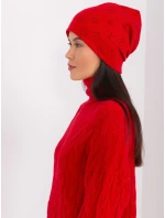 Czapka AT CZ model 19034221 czerwony - FPrice Czapka AT CZ model 19034221 czerwony - FPrice