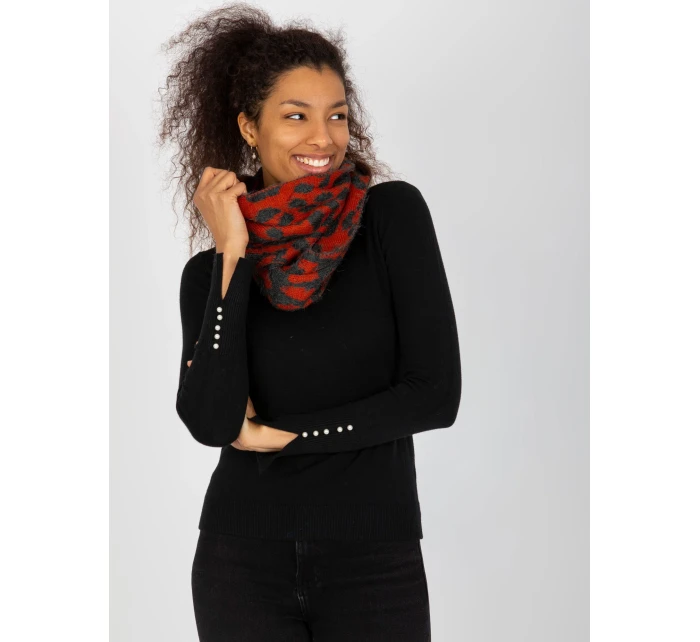 Tunelový šál AT KM ENEC B63 tmavo šedá