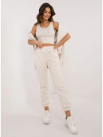 Komplet EM KMPL model 20535815 jasny beżowy - FPrice