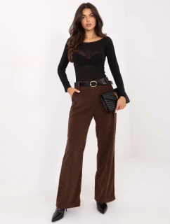 Spodnie IT SP model 21747078 brązowy - FPrice