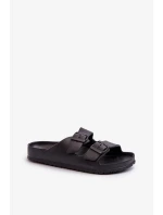 Dámske penové papuče s prackami Black Luciene