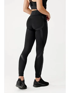 Dámske dlhé legíny Etna Black - Rough Radical