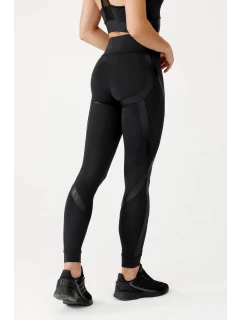 Dámske dlhé legíny Etna Black - Rough Radical