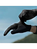 Cyklistické rukavice Rockbros jar/leto/jeseň, plné, veľkosť: L - čierne