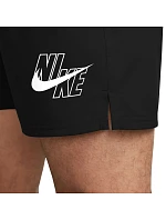 Plavky Nike Logo Lap 5" Volley, čierne, NESSG574 001 Plavky Nike Logo Lap 5" Volley, čierne, NESSG574 001