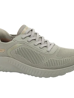 Dámské sportovní boty Skechers Bobs Squad, nazouvací SLIP-INS, olivové