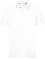 NEOBLU Orel Unisex piqué polo z hrubej bavlny 24.4337 optická biela NEOBLU Orel Unisex piqué polo z hrubej bavlny 24.4337 optická biela