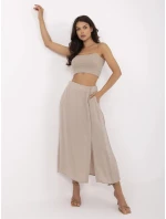 Spódnica model 21116849 ciemny bezowy - FPrice