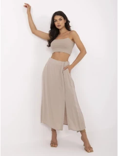 Spódnica model 21116849 ciemny bezowy - FPrice