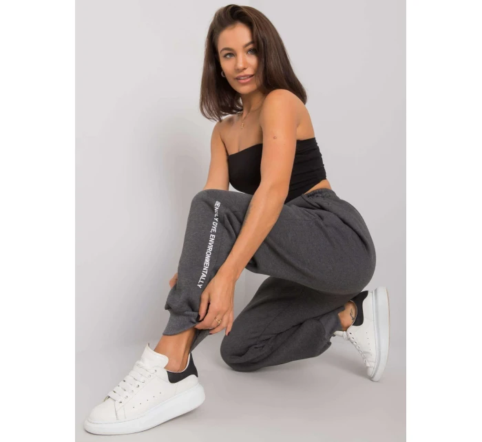 Tepláky RV DR 7237.81 tmavo šedá