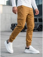 Pánské bojové kalhoty hnědé Dstreet model 21973181 - FashionStreet