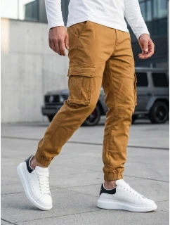 Pánské bojové kalhoty hnědé Dstreet model 21973181 - FashionStreet