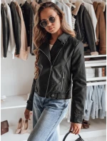 Dámska kožená bunda DARKGLORY black FashionStreet TY4963 Dámska kožená bunda DARKGLORY black FashionStreet TY4963