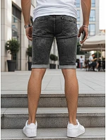 Spodenki męskie jeansowe model 22210705 - FashionStreet Spodenki męskie jeansowe model 22210705 - FashionStreet