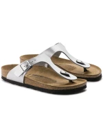 Dámské stříbrné žabky Gizeh model 20701296 - Birkenstock Dámské stříbrné žabky Gizeh model 20701296 - Birkenstock