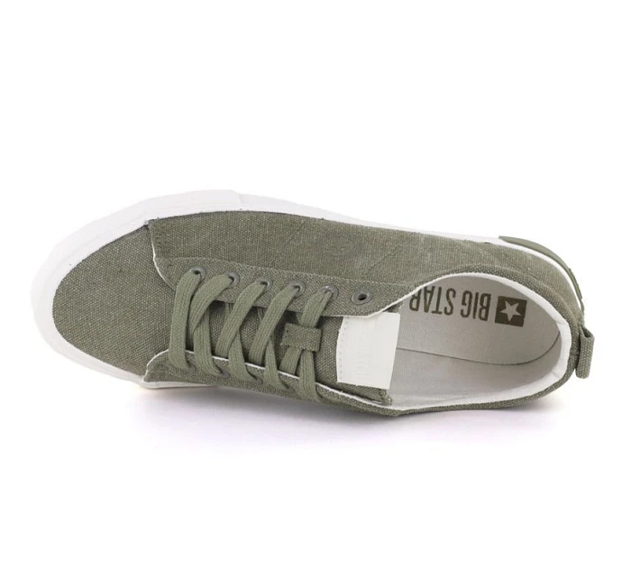 Pánske textilné tenisky zelené Big Star TT174292