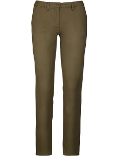 Kariban K 741 Dámske chino nohavice 20.K741 svetlo khaki