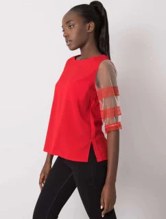 Dámska blúzka s priehľadnými rukávmi 506702 - FPrice