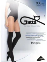 Hladké dámske nadkolienky PARIGINA 300 - 300 DEŇ