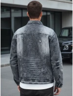 Pánská džínová bunda černá Dstreet model 21974400 - FashionStreet