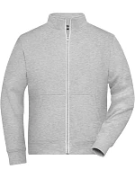 JN Pánská pracovní mikina Doubleface Solid 02. grey heather model 22532162 - Daiber JN Pánská pracovní mikina Doubleface Solid 02. grey heather model 22532162 - Daiber