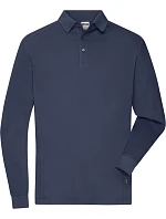 JN Pánské pracovní piqué polo s dlouhým rukávem 02. navy model 22533522 - Daiber JN Pánské pracovní piqué polo s dlouhým rukávem 02. navy model 22533522 - Daiber