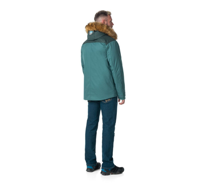 Pánska zimná bunda ALPHA-M Tmavo zelená - Kilpi