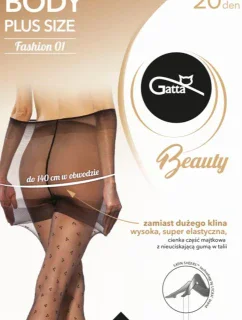 Gatta Body Plus Size 01 farba:nero