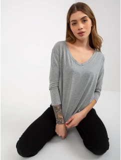 Blúzka EM BZ ES 21 609.10x šedá