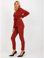 Dámska bunda LK MA 507798.51P gaštanová - FPrice