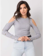 Blúzka RV BZ 5099 1.07 šedá Blúzka RV BZ 5099 1.07 šedá