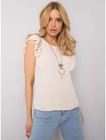 Halenka TW BZ BI model 17404243 světle béžová - FPrice Halenka TW BZ BI model 17404243 světle béžová - FPrice