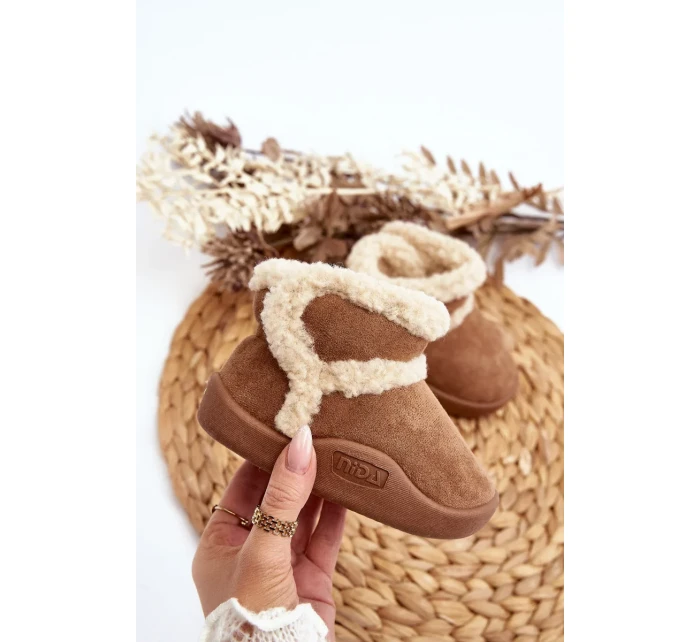 Dětské boty na suchý zip Camel Unitia