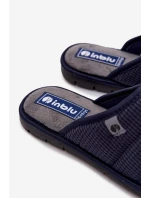 Pánske domáce papuče Inblu - granátové