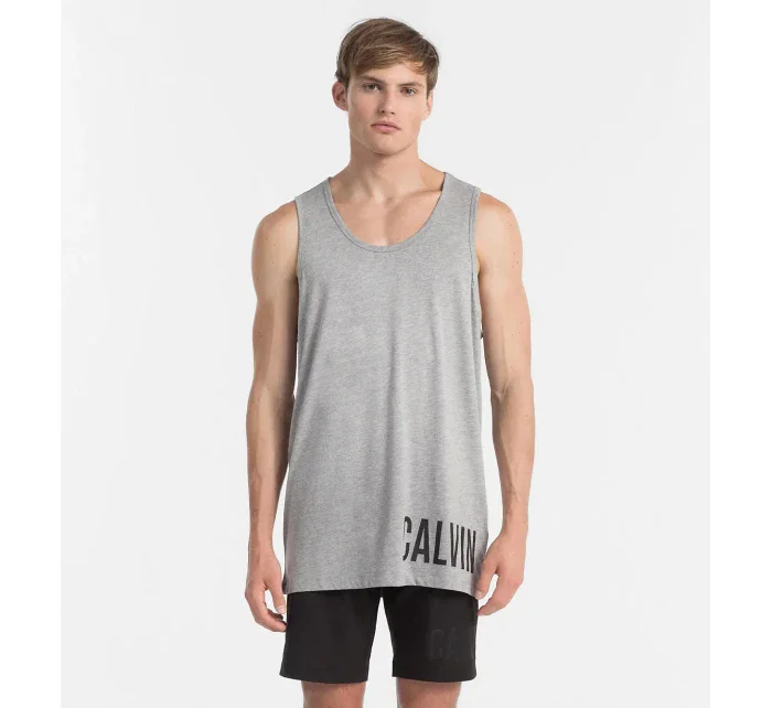 Pánske tielko KM0KM00758 - BEH čierna - Calvin Klein Pánske tielko KM0KM00758 - BEH čierna - Calvin Klein