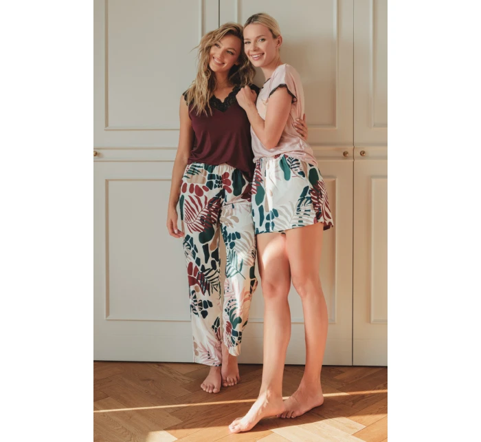 Krátke šortky Margot s potlačou Krátke šortky Margot s potlačou