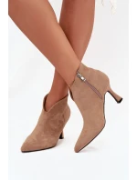 Topánky na podpätku model 217802 Step in style Topánky na podpätku model 217802 Step in style