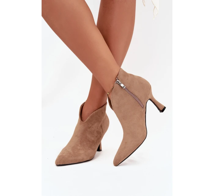 Topánky na podpätku model 217802 Step in style Topánky na podpätku model 217802 Step in style