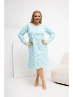 Nadmerné veľkosti Nočná košeľa model 223302 Forever Pink