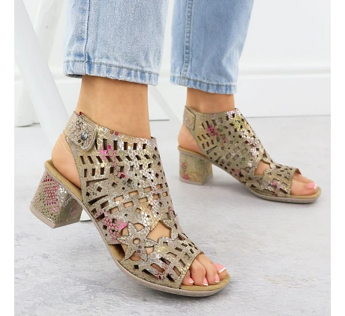 dámské ažurové sandály model 22073161 - Rieker
