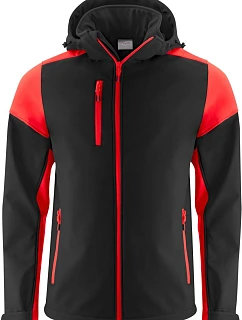 Prime Softshell Men Pánská softshellová bunda model 22453441 black/red - Printer