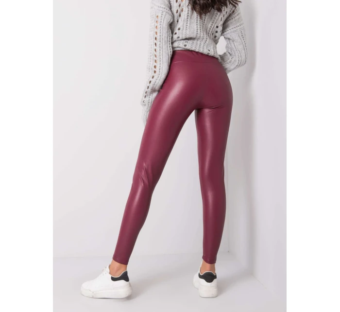 Legíny RV LG 6007.11 tmavo červená