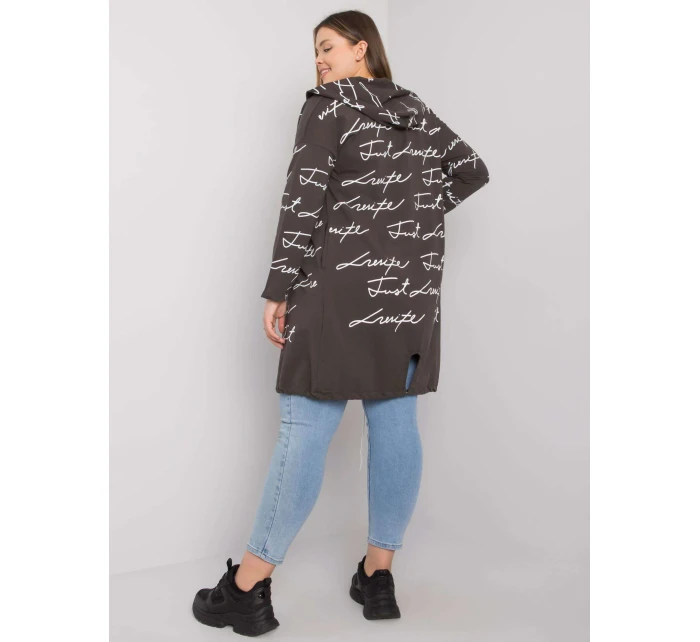 Dámska mikina RV NA 6892.11P tmavá khaki