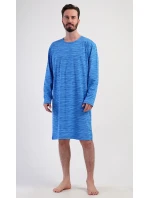 Pánská noční košile s dlouhým rukávem model 20851311 - Vienetta MAN