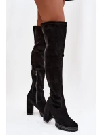 Topánky na podpätku model 221155 Krok vo veľkom štýle Topánky na podpätku model 221155 Krok vo veľkom štýle